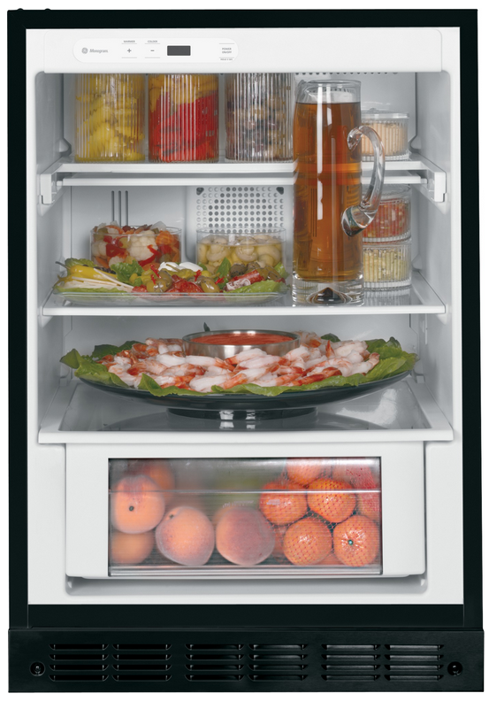 Monogram® 5.4 Cu. Ft. Stainless Steel Under the Counter Refrigerator-1