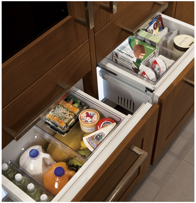 Monogram® 14.31 Cu. Ft. Fully Integrated Glass-Door Refrigerator for Single or Dual Installation-Panels 2