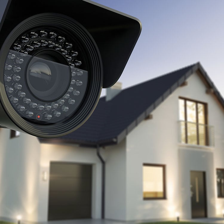 Surveillance Camera Outside of Home