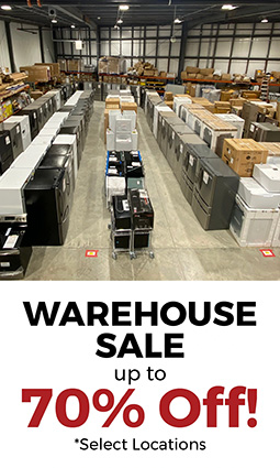 Warehouse Sale. Save up to 70% off