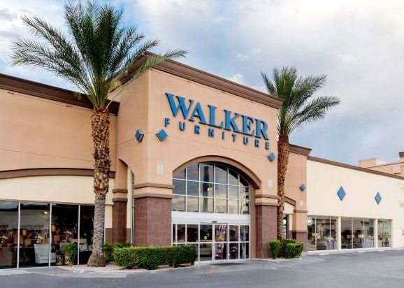 front view of Walker Furniture and Mattress Las Vegas Storefront