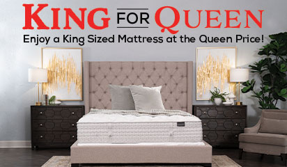 King Mattress for the price of a Queen!