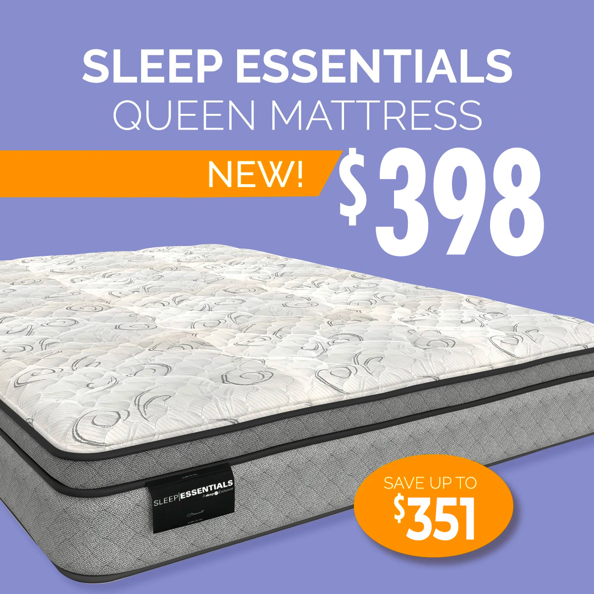 $398 Queen Mattress