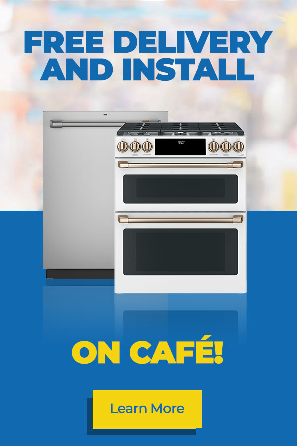 Free Delivery and Install on Cafe! - Learn More