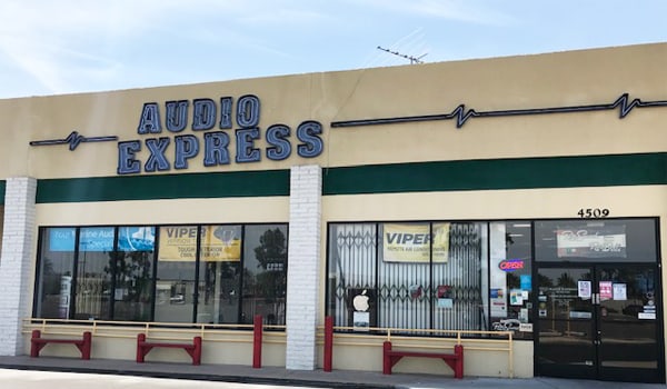 Audio Express store exterior