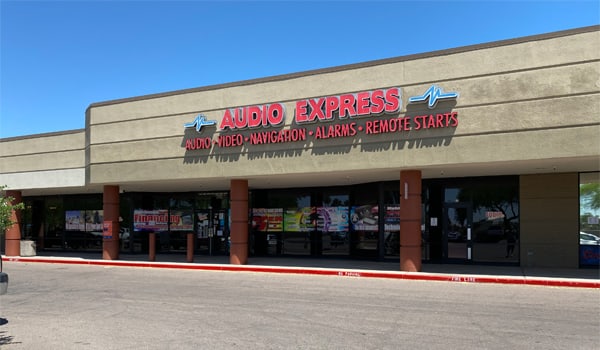 Audio Express store exterior