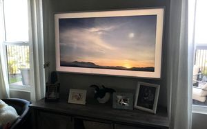 TV Frame on wall