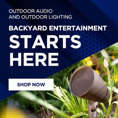 Outdoor Audio and Outdoor Lighting - Backyard Entertainment Starts Here