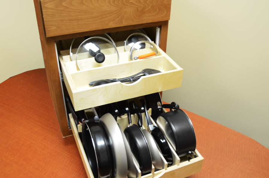 pots and pans organizer