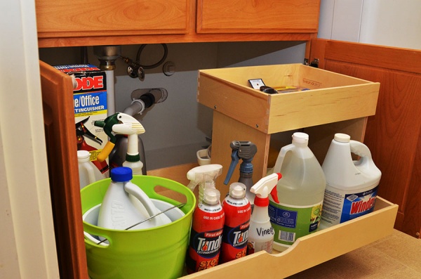 Under Sink Roll-Out Shelves