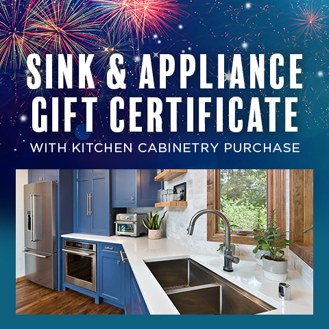 Sink and Appliance Gift Certificate