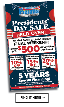 Presidents Day Sale Held Over