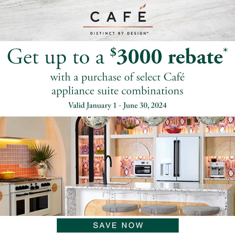 Cafe $3000 rebate