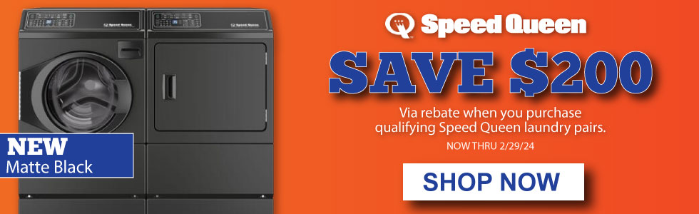 Save Up to $200 on Speed Queen Laundry