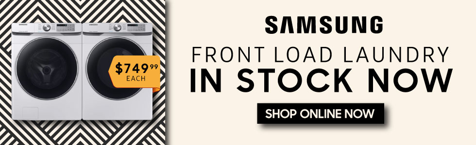 Samsung Laundry In Stock