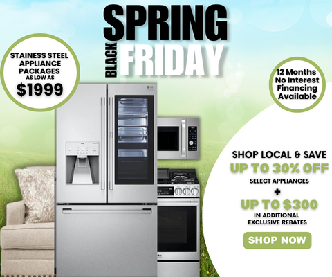 Black friday online appliance packages