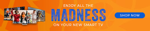 Enjoy all the madness on your new smart tv - Shop Now