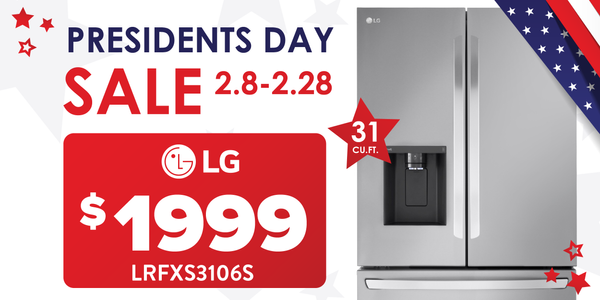 LG Refrigerator Presidents Day Savings Now $1999 - Shop Now