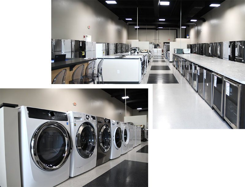 Appliance clearance store stores near me