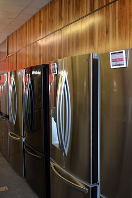 Refrigerators in stock