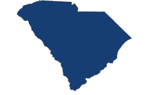 icon map of South Carolina