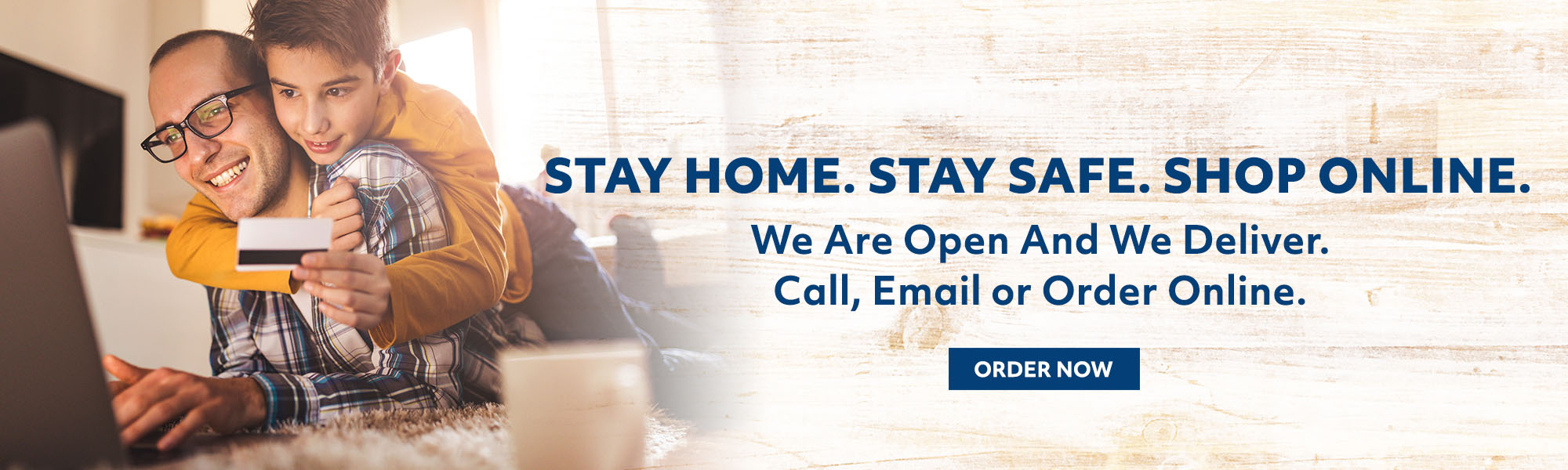 Shop Now, Home