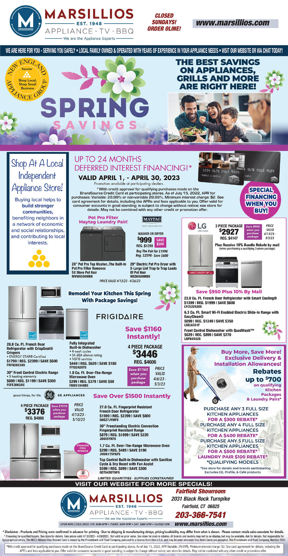 Dacor Summer Sales Current Ad