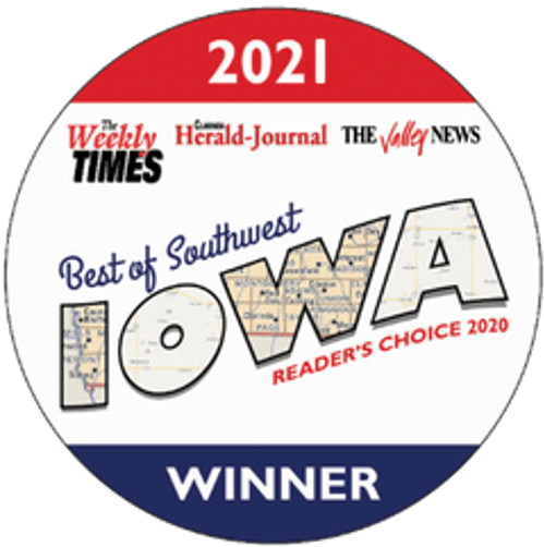 Best of Southwest Iowa Reader's Choice 2020 Winner