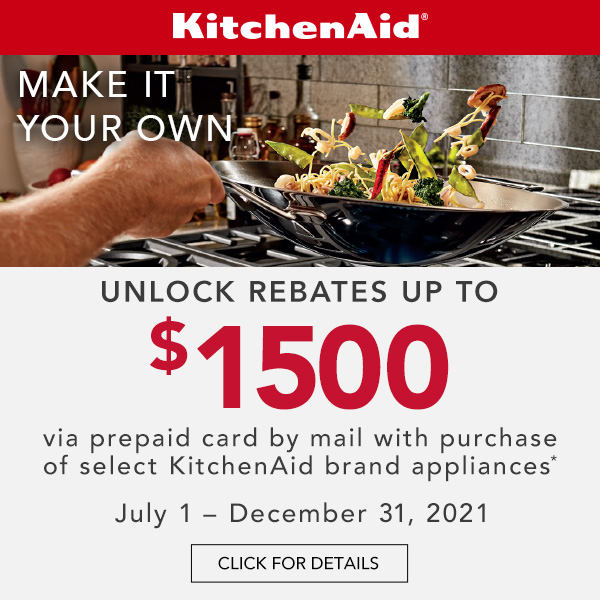 KitchenAid $1700 rebate promo