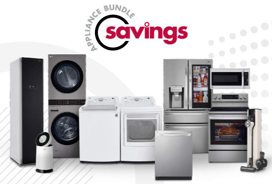 LG Appliance Bundle Savings