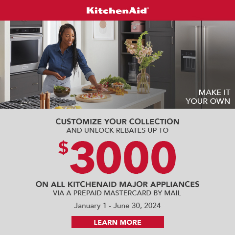 KitchenAid $3000 Rebate