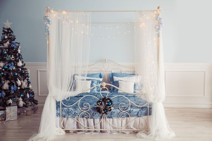 Winter Wonderland Bedroom Decorating Ideas