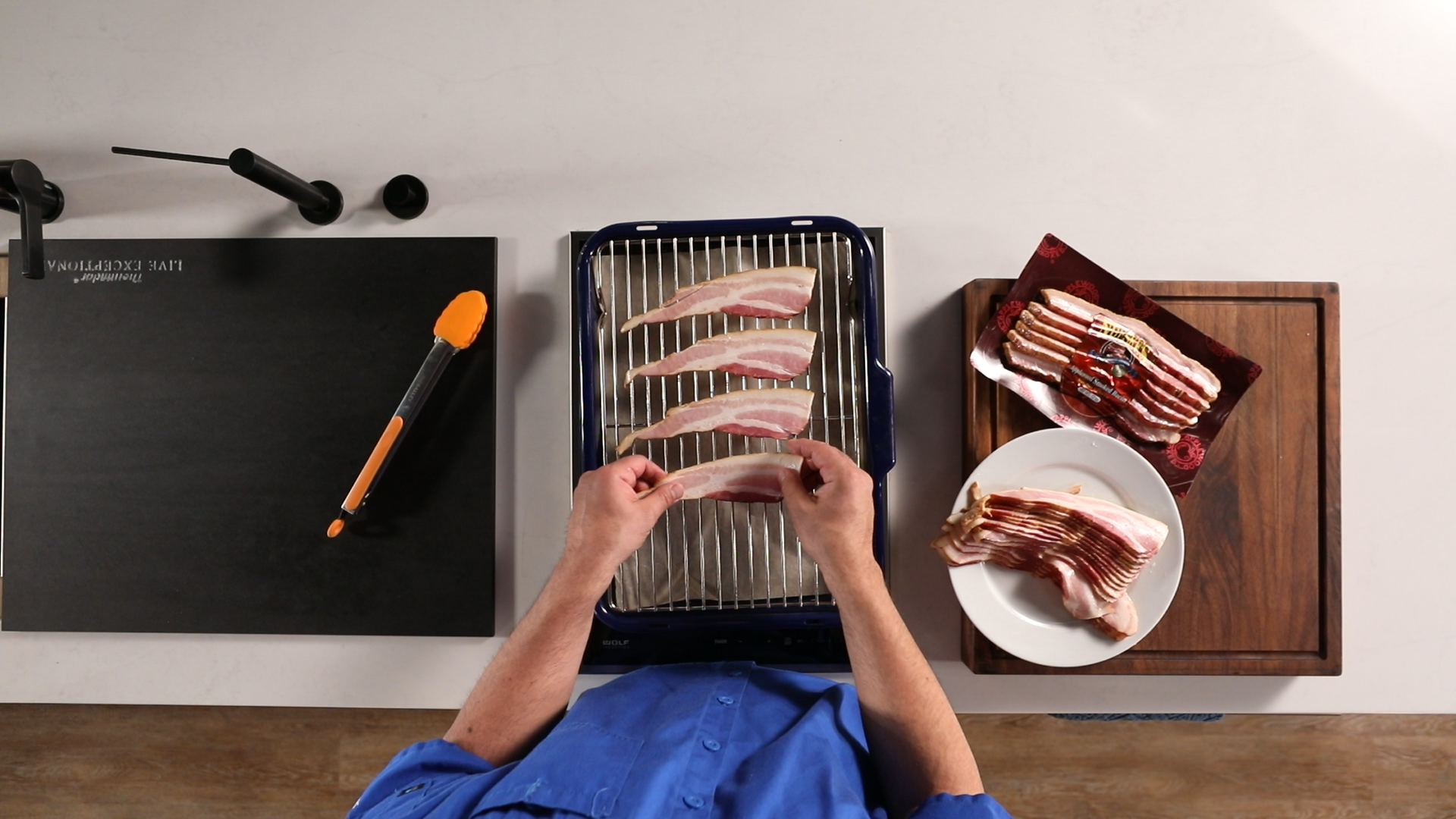 How To Bake Bacon, Raised On A Wire Rack, Don's Appliances